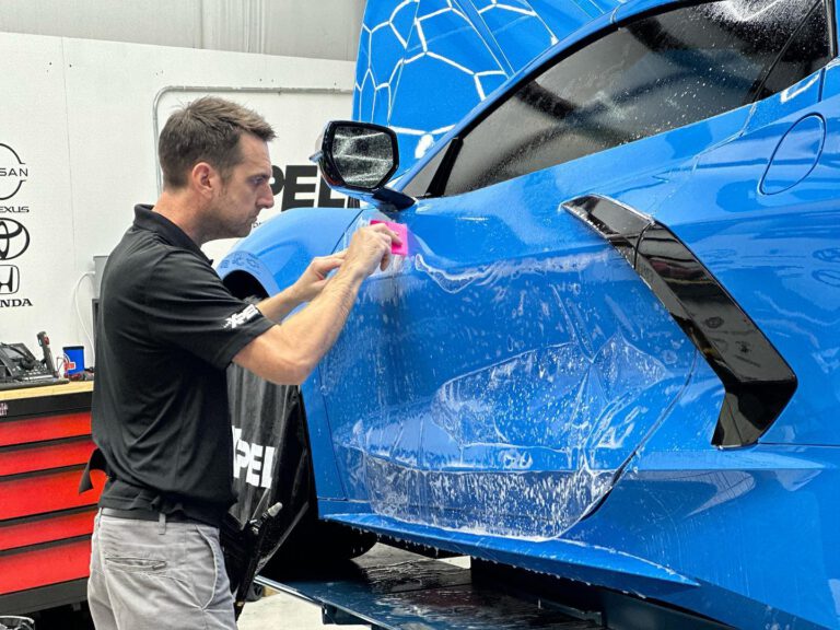 paint protection films instalation process
